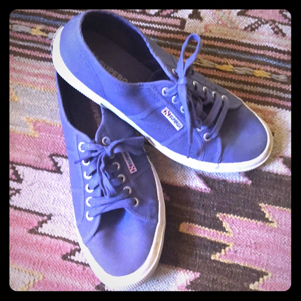 Superga canvas sneakers, sz 41.5